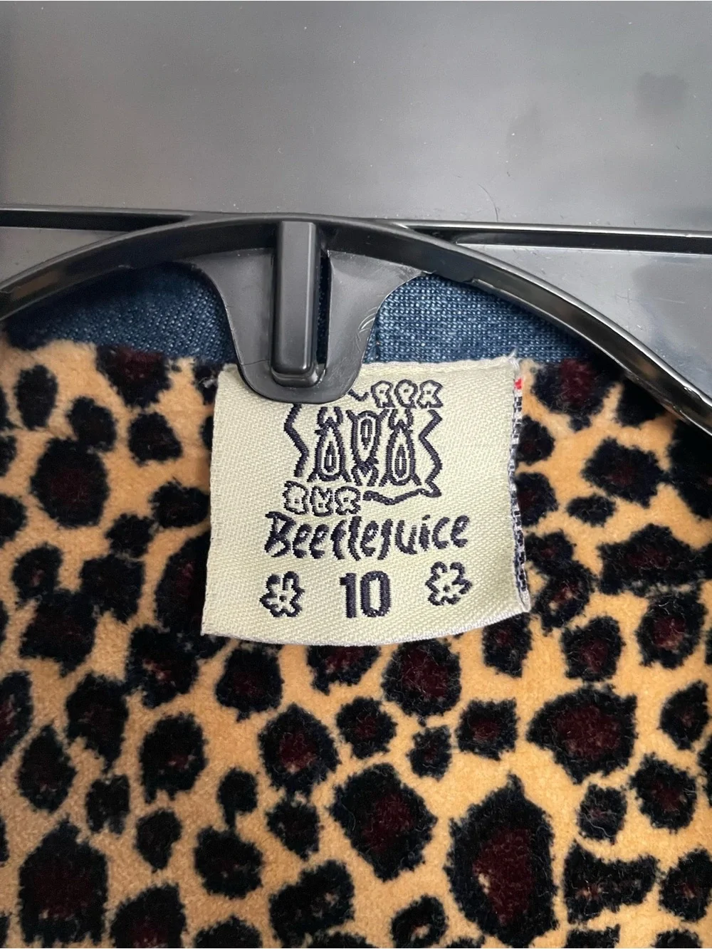 Beetlejuice stylish denim